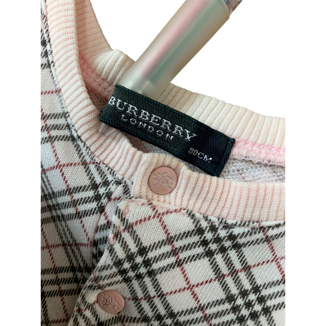 BURBERRY(バーバリー)のバーバリー　トップス　ベスト　80 キッズ/ベビー/マタニティのベビー服(~85cm)(シャツ/カットソー)の商品写真