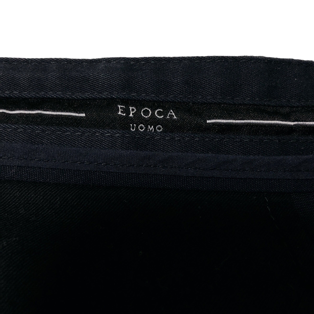 EPOCA UOMO(エポカウォモ)のEPOCA UOMO エポカウォモ ストレートパンツ ネイビー 50 XL相当 メンズのパンツ(その他)の商品写真