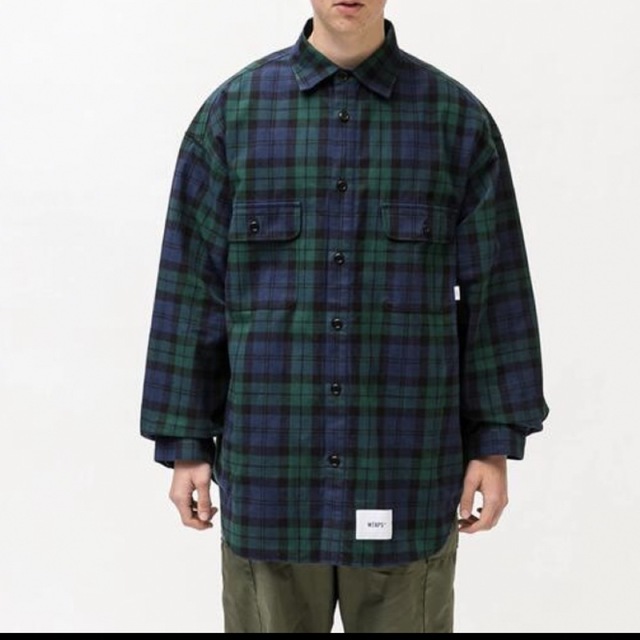 W)taps - WCPO 02 / LS / COTTON. FLANNEL. TEXTILEの通販 by 777's ...