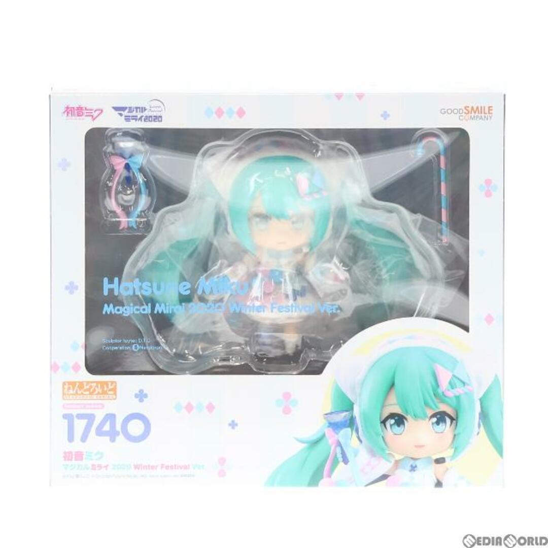 ブリスターの開封痕無しねんどろいど 1740 初音ミク マジカルミライ 2020 Winter Festival Ver. キャラクター・ボーカル・シリーズ 01 初音ミク 完成品 可動フィギュア マジカルミライ 2021&GOODSMILE ONLINE SHOP限定 グッドスマイルカンパニー