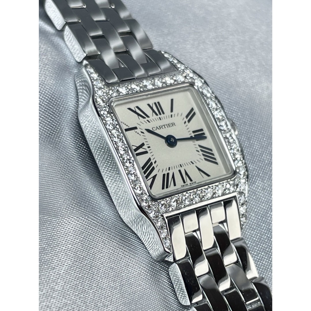 【楽ギフ_のし宛書】 Cartier - ダイヤモンド サントスドゥモワゼル カルティエ サントスドゥカルティエ