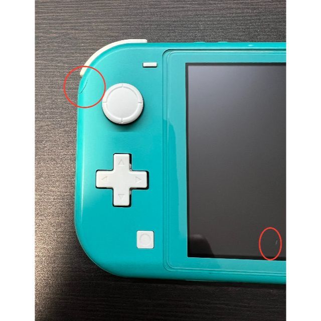 (538) 美品 整備済み 本体のみ Switch Lite ターコイズ