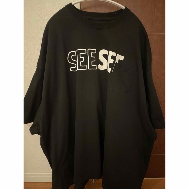 1LDK SELECT(ワンエルディーケーセレクト)のsee see T ennoy creek xl black メンズのトップス(Tシャツ/カットソー(半袖/袖なし))の商品写真