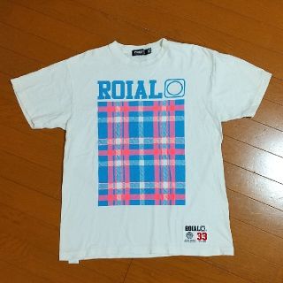 ロイヤル(roial)のroial 白 Tシャツ 半袖 Lサイズ(Tシャツ/カットソー(半袖/袖なし))