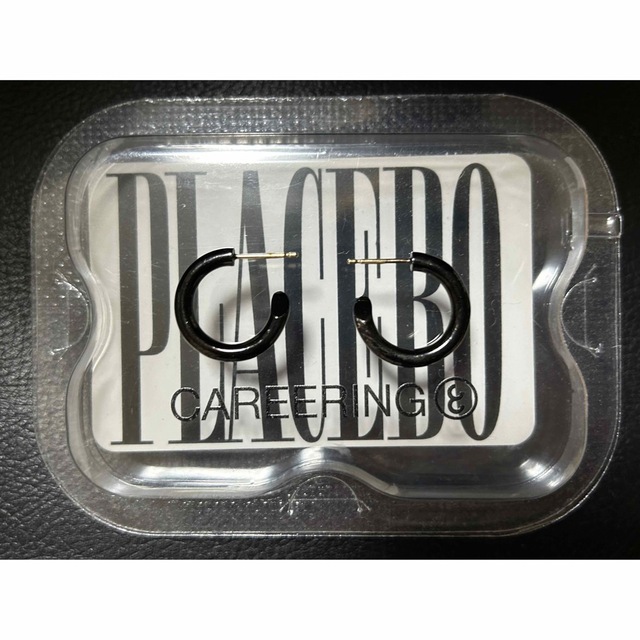 CAREERING プラシーボピアス - PLACEBO 501(BK) 黒 - ピアス(両耳用)