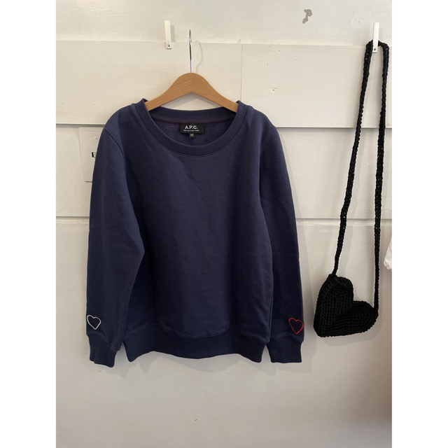 A.P.C. heart sweat.