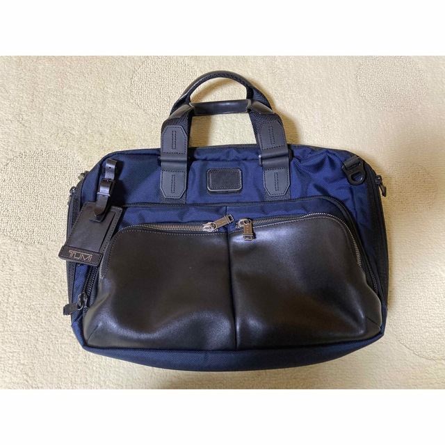 格安 TUMI トゥミ ブリーフケース ネイビー 2WAY ビジネスバック 格安 TUMI トゥミ ブリーフケース ネイビー 2WAY ビジネスバック