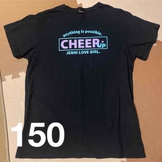 ジェニィ(JENNI)のJENNILOVE Tシャツ　150 チュニック  肩あき　半袖　ニコプチ(Tシャツ/カットソー)