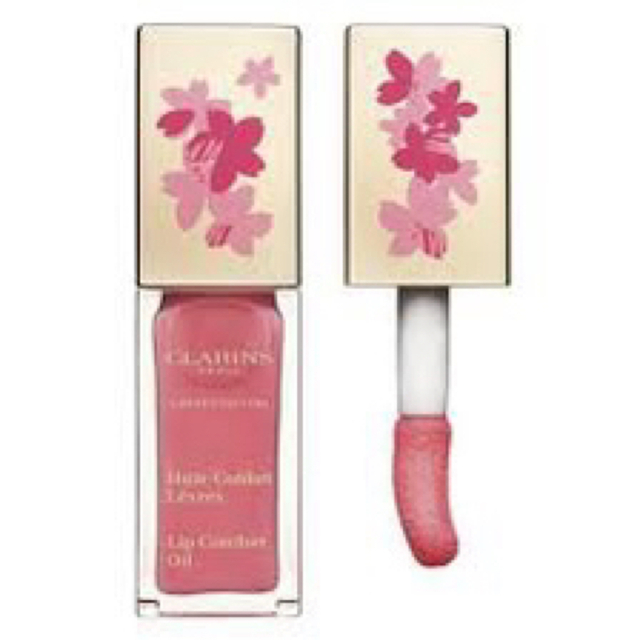 CLARINS(クラランス)のクラランス　コンフォートリップオイル　14 サクラ コスメ/美容のスキンケア/基礎化粧品(リップケア/リップクリーム)の商品写真