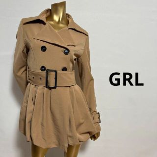 グレイル(GRL)の【2416】GRL バルーンコート M(トレンチコート)