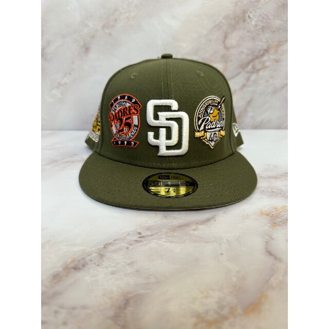 Newera 59fifty サンディエゴパドレス マルチサイドパッチ キャップ 4