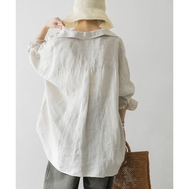 【新品タグ付き】URBAN RESEARCH BARBARAリネンオーバーシャツ
