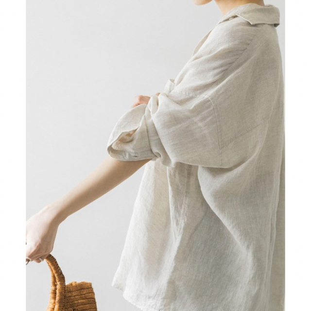【新品タグ付き】URBAN RESEARCH BARBARAリネンオーバーシャツ