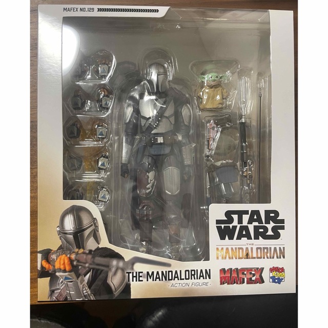 マンダロリアン フィギュア No.129 MAFEX MANDALORIAN 特別セーフ 64.0%OFF