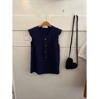 クロエ(Chloe)の最終価格🏄‍♂️4/20✨🐋💙⭐️Chloé blouse.(シャツ/ブラウス(半袖/袖なし))