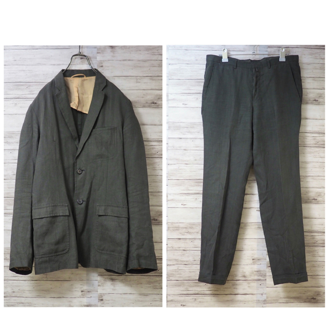 JIL SANDER TAILOR MADE イタリア製リネンスーツ | フリマアプリ ラクマ