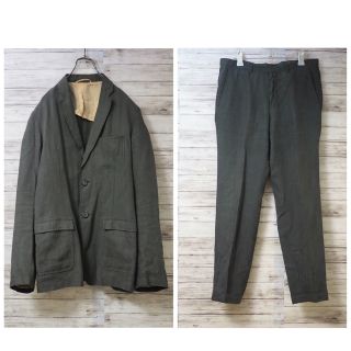 ジルサンダー(Jil Sander)のJIL SANDER TAILOR MADE イタリア製リネンスーツ(セットアップ)