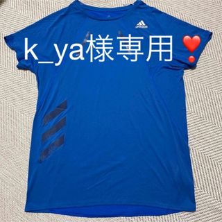 アディダス(adidas)のadidas  アディゼロＴシャツ❣️値下げ^ ^(Tシャツ/カットソー(半袖/袖なし))