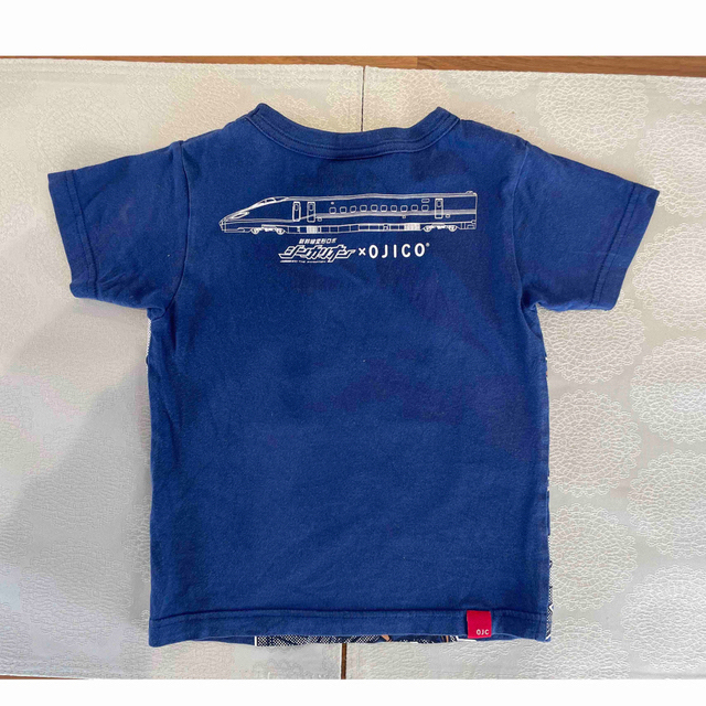 OJICO(オジコ)のOJICO×シンカリオン　新幹線　かがやき　Tシャツ　4A 90〜100cm キッズ/ベビー/マタニティのキッズ服男の子用(90cm~)(Tシャツ/カットソー)の商品写真