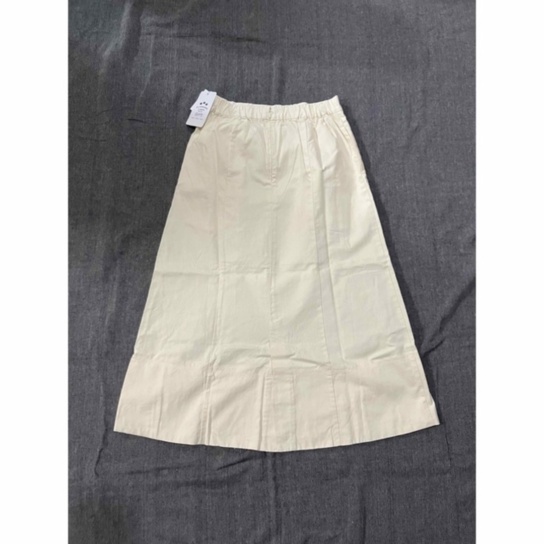 LEPSIM(レプシィム)の【新品】セミフレアロングスカート　オフホワイト　レプシィム レディースのスカート(ロングスカート)の商品写真