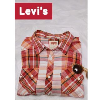 リーバイス(Levi's)のリーバイス　長袖チェックシャツ　L(シャツ)