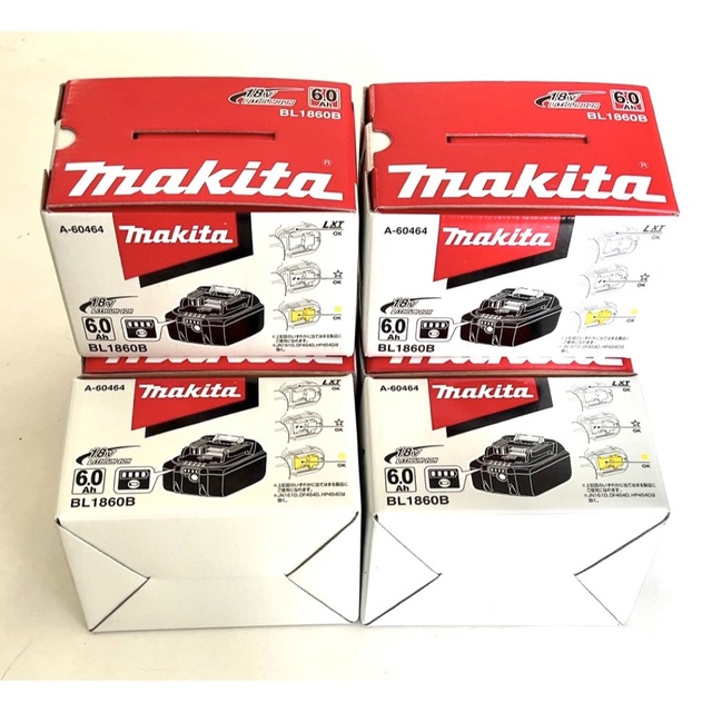 6個 BL1860B makita マキタ リチウム イオン A-60464