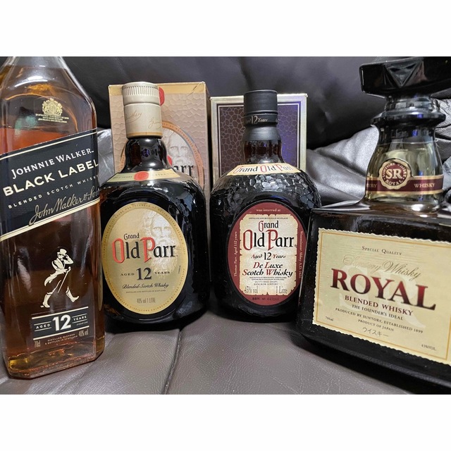 産地直送 ウイスキー4本セット オールドパー12年 サントリーローヤル