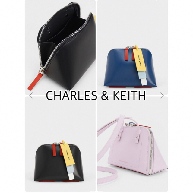 Charles and Keith(チャールズアンドキース)の日本未入荷　CHARLES&KEITH ミニショルダーバッグ レディースのバッグ(ショルダーバッグ)の商品写真