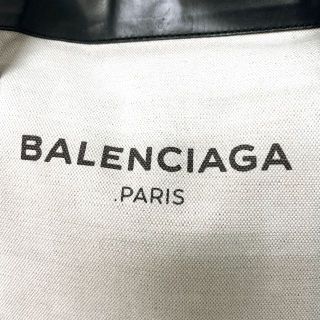 Balenciaga - バレンシアガ バッグ ネイビートート ラージ レザー