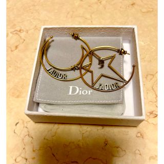 ディオール(Dior)のDior星と月ピアス(ピアス)