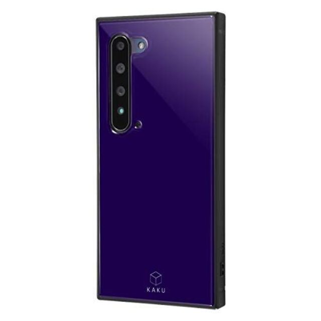 AQUOS R5G 耐衝撃ハイブリッドケース KAKU/パープル