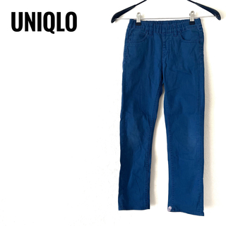 ユニクロ(UNIQLO)の【大人気】UNIQLO kids デニム　130 パンツ　ズボン　ブルー(パンツ/スパッツ)