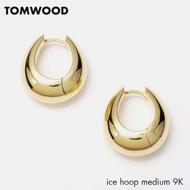 TOM WOOD(トムウッド)のtomwood アイスフープピアス　M レディースのアクセサリー(ピアス)の商品写真