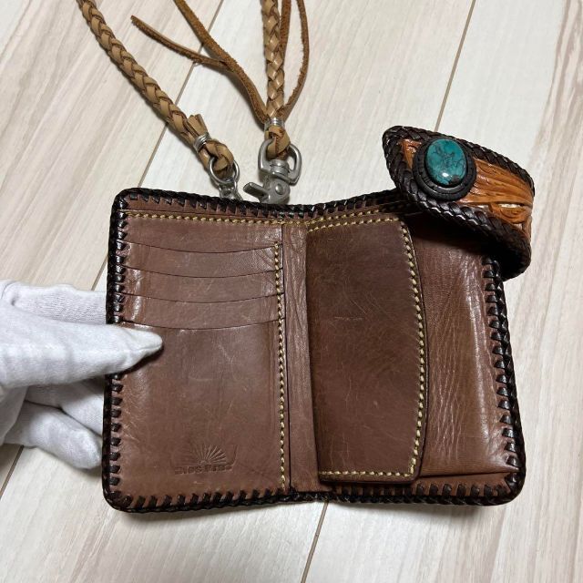 人気No.1】 2つ折り財布 革財布 長財布 ディオブラス レザー DiosBras