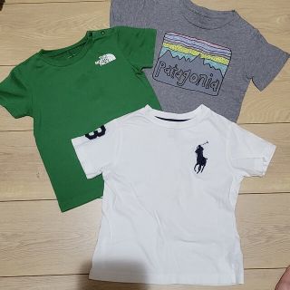 ザノースフェイス(THE NORTH FACE)の半袖Tシャツ3枚セット　男の子サイズ90センチ(Tシャツ/カットソー)