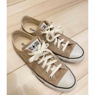 コンバース(CONVERSE)のコンバース　ベージュ(スニーカー)