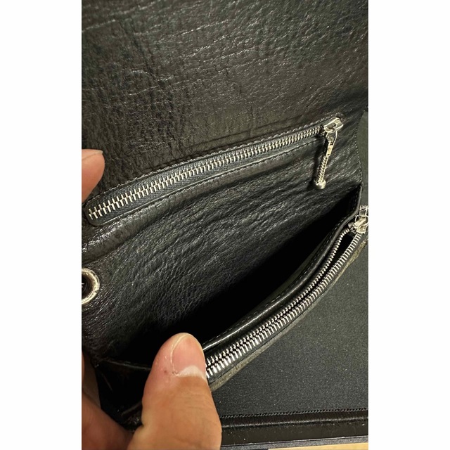 てなグッズや 美品 クロムハーツ Chrome Hearts 2zip ウォレット 折り
