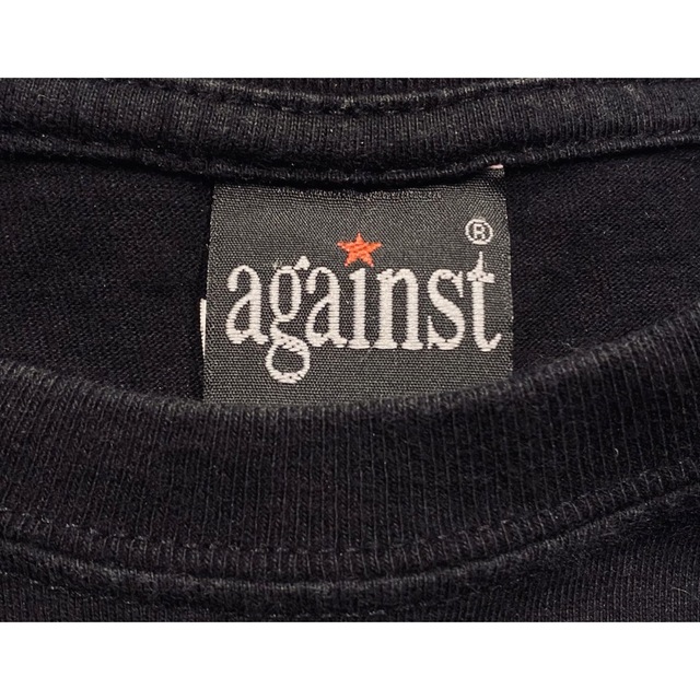 AGAINST(アゲインスト)の【入手困難】against Iron Maiden バンド Tシャツ L 希少品 メンズのトップス(Tシャツ/カットソー(半袖/袖なし))の商品写真
