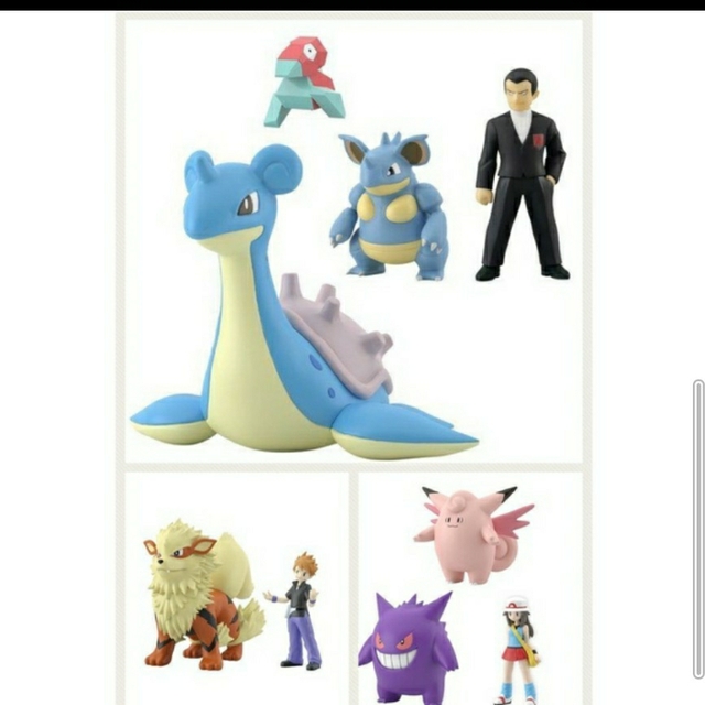 新品　未開封　ポケモンスケールワールド　カントー地方 セットキャラクターグッズ