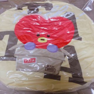 ビーティーイシビル(BT21)の新品未開封！BT21＊Hello! minini A賞クッション TATA(キャラクターグッズ)