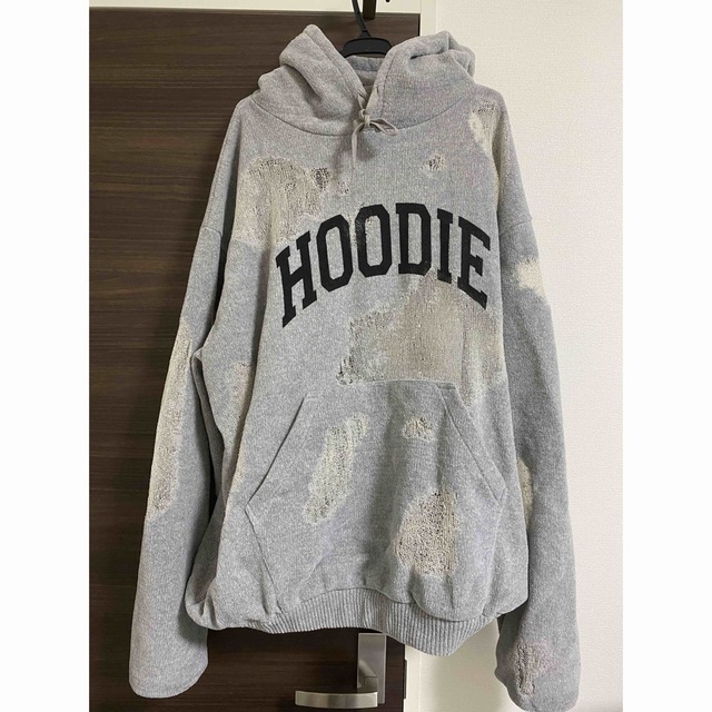 doublet 23SS RIPPED OFF KNIT HOODIE | フリマアプリ ラクマ