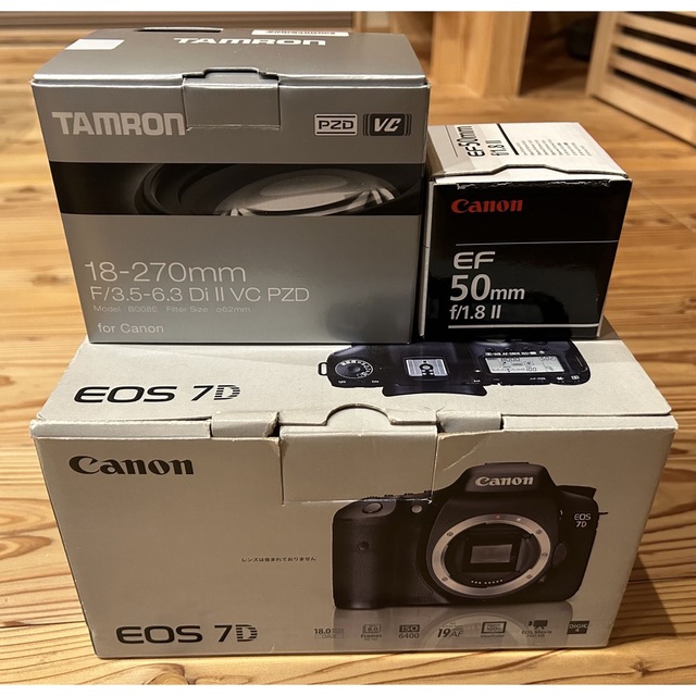 Canon デジタル一眼カメラ EOS 7D ボディとレンズ ファッション