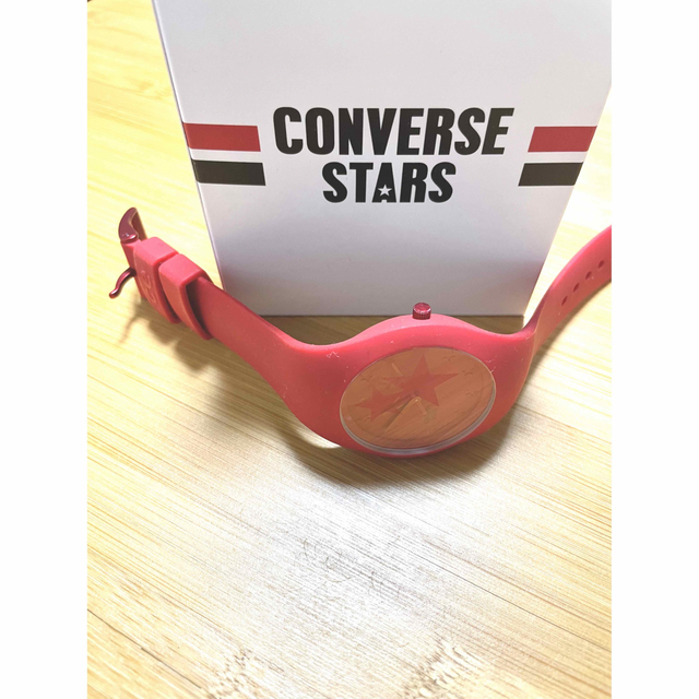 ice watch(アイスウォッチ)のICE-WATCH ×converse stars 腕時計　レッド レディースのファッション小物(腕時計)の商品写真