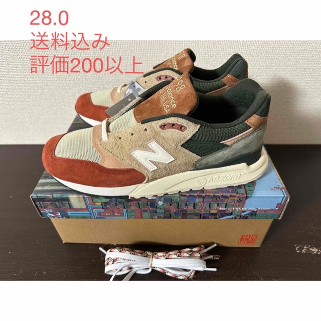 KITH(キス)のKith×New Balance U998KH1 28.0 メンズの靴/シューズ(スニーカー)の商品写真