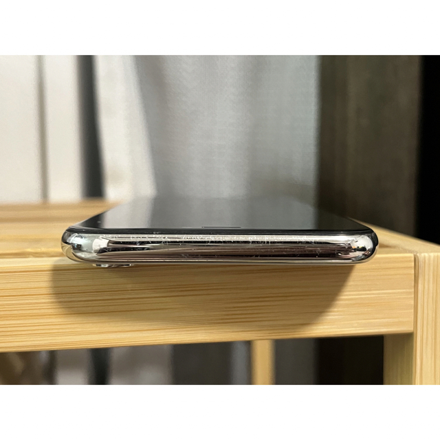 iPhone - iPhoneX 64GB シルバー SIMロック解除済みの通販 by colo