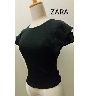 ザラ(ZARA)のZARA★フレアスリーブ(カットソー(半袖/袖なし))