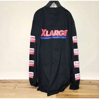 エクストララージ(XLARGE)のXLarge ×コストコ風　ロゴプリント　カットソー　エクストララージ(Tシャツ/カットソー(七分/長袖))