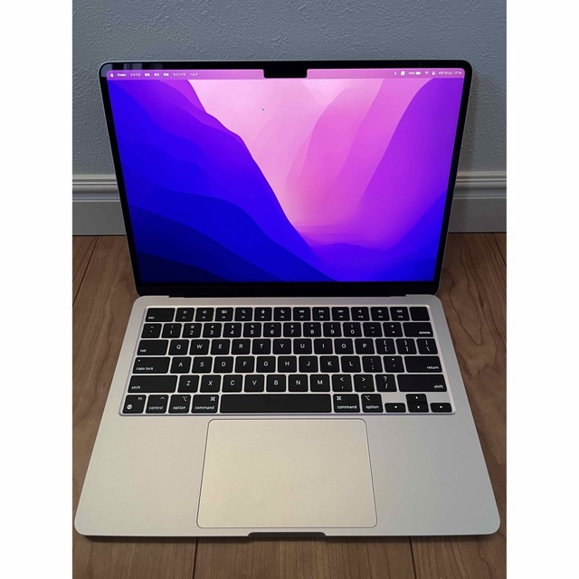 M2チップ搭載MacBook Air - シルバー　USキーボード