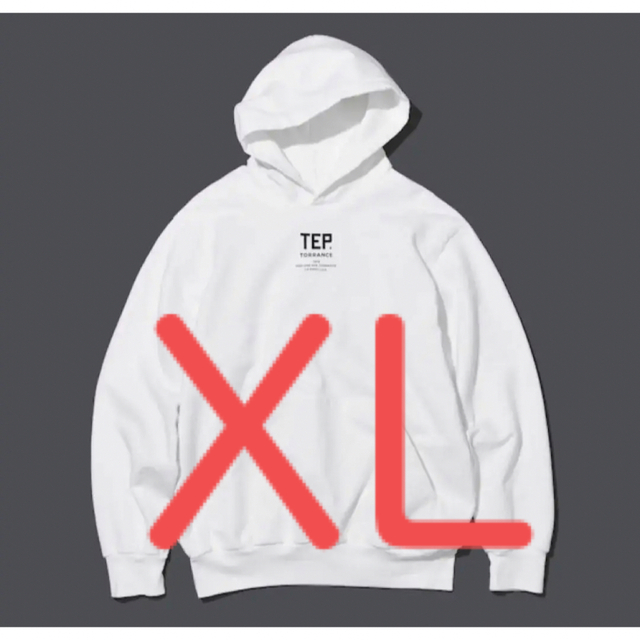 メンズennoy TEP HOODIE WHITE XL 白