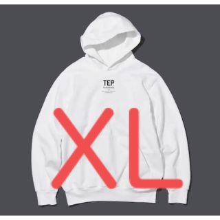 ワンエルディーケーセレクト(1LDK SELECT)のennoy TEP HOODIE WHITE XL 白(パーカー)